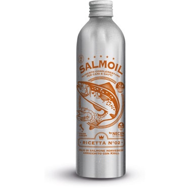 Necon Salmoil Receta 2 Alimento Complementario para Perros / Gatos 250ml-5