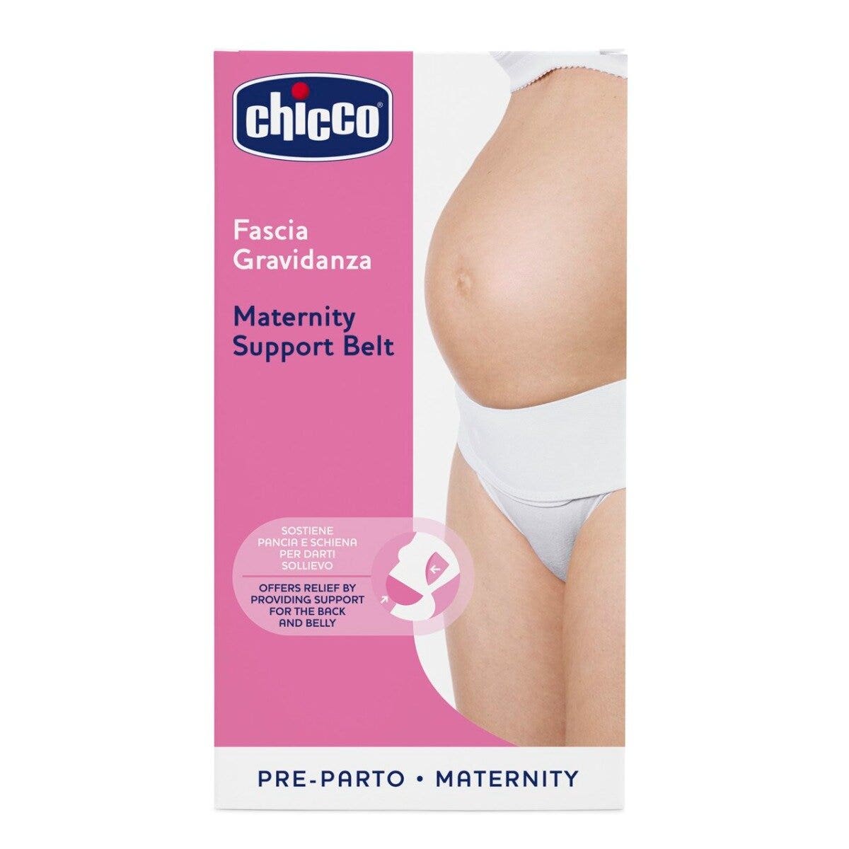 Chicco Fascia Gravidanza Taglia Small Colore Bianco