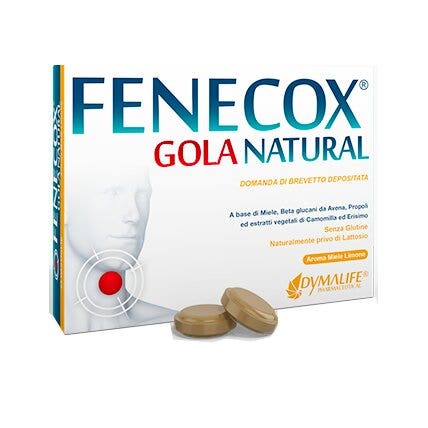 Fenecox Gola Miel Natural Limon 36 Comprimidos-3