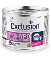 Exclusion Veterinary Diet Fórmula Hipoalergénica para Perros Cerdo/Guisantes Lata de 200 g