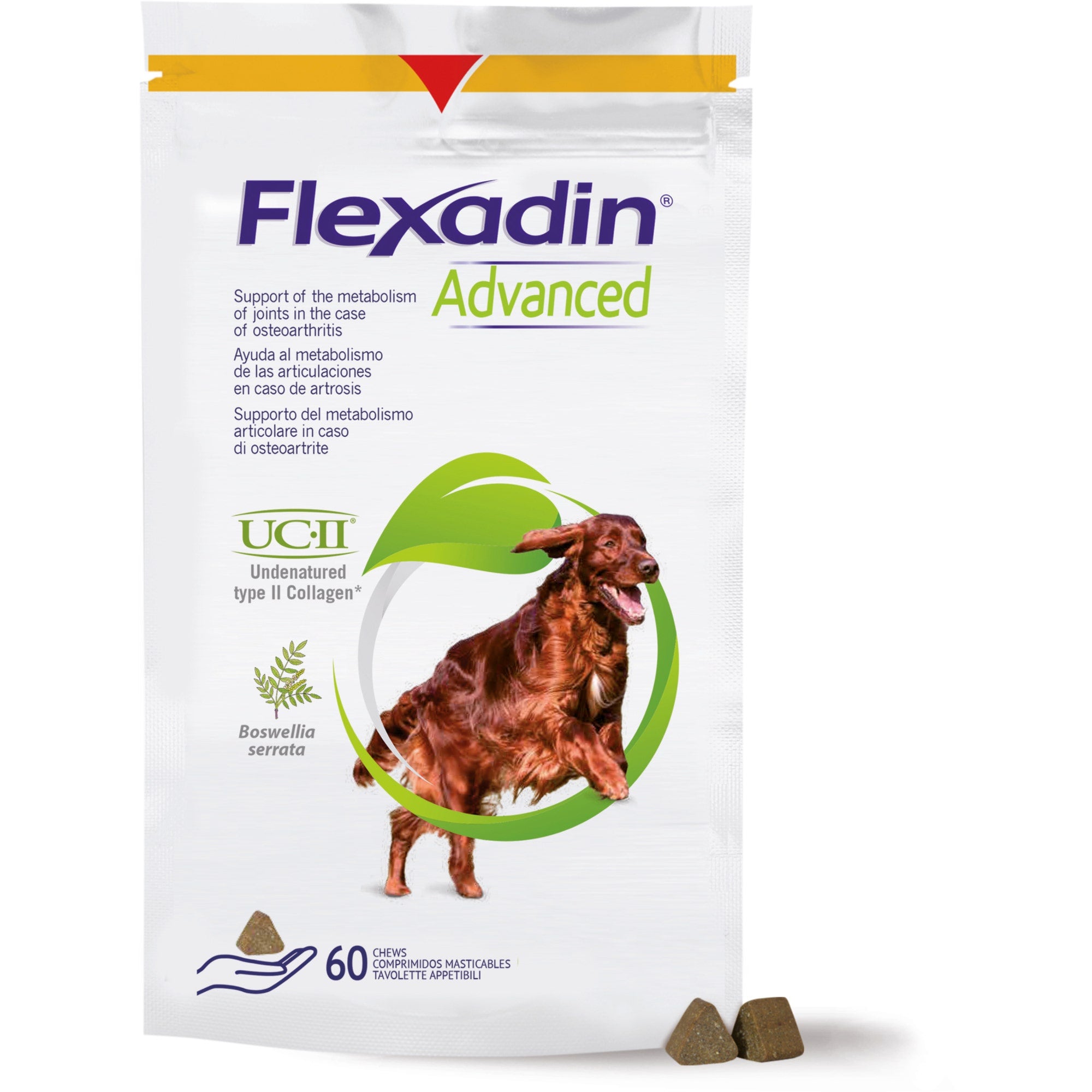 Flexadin Advanced 60 Comprimidos Masticables Para Perros-4