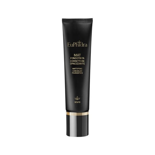 Euphidra Fluid Foundation Mat Corrector matificante oscuro 30ml-2