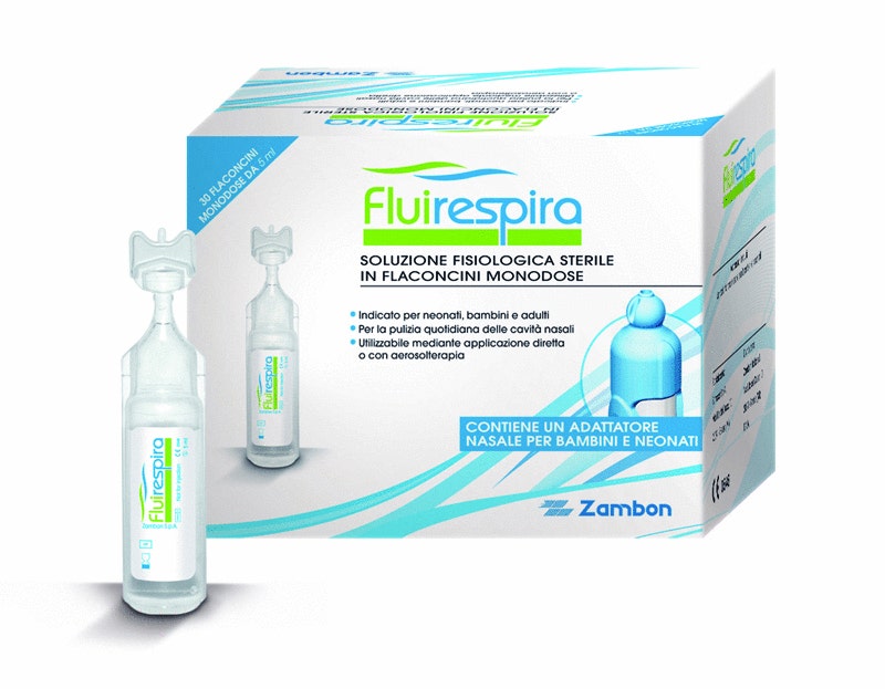 Fluirespira Soluzione Fisiologica 30x5ml-1