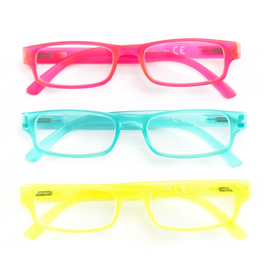 Gafas Contacta Fluo Amarillo Presbicia +3.00-5