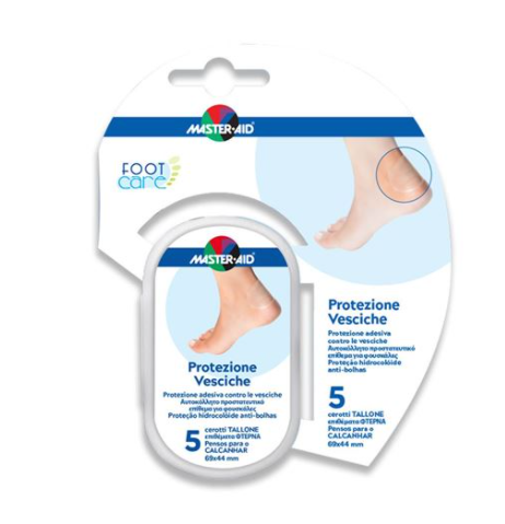 Cuidado De Los Pies Talón Blister Protección 69x44mm 5 Piezas-1