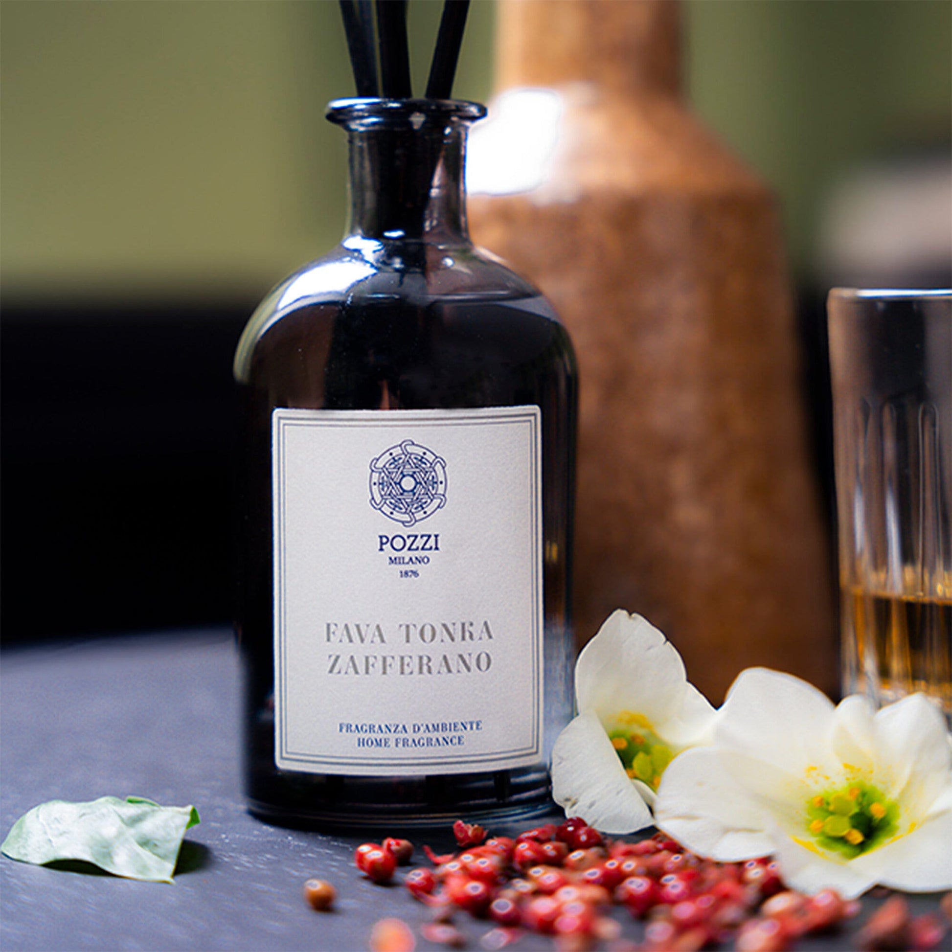 Pozzi Milano Fragancia De Hogar Haba Tonka Y Azafrán 250ml-6