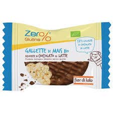 Fior Di Loto Galleta De Maíz Y Chocolate Con Leche Bio 32g-1