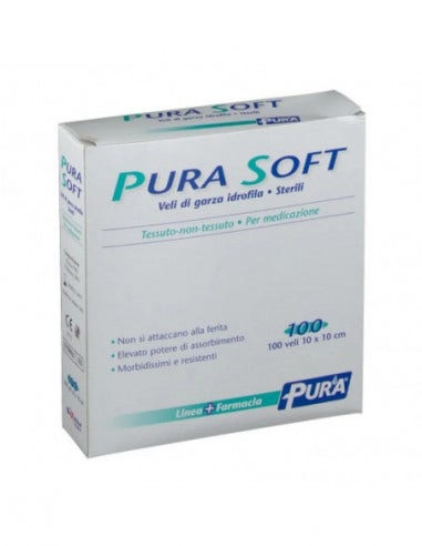 Gasa No Tejida Suave Pura 10x10cm 100 Piezas-1