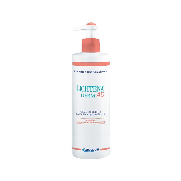 Lichtena Derm AD Gel Limpiador Hidratante Emoliente 400ml-1