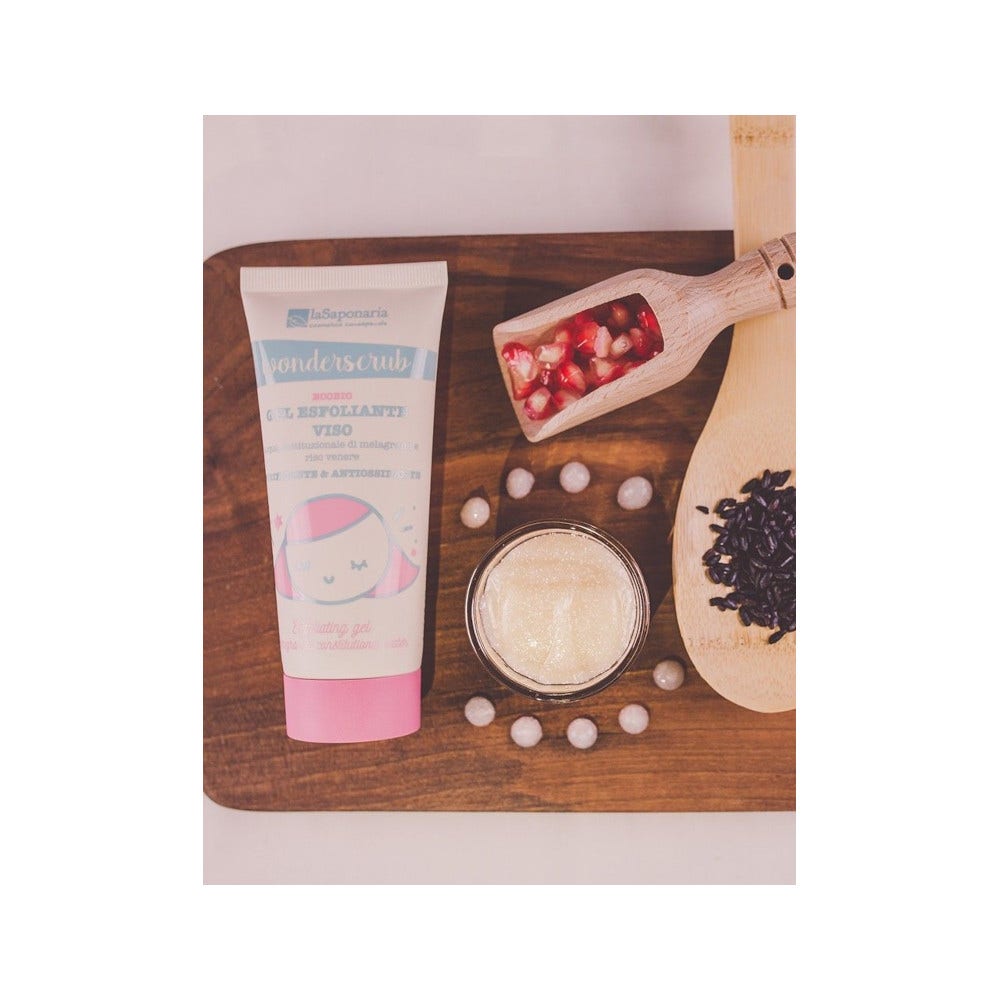 La Saponaria Wonderscrub Gel Exfoliante Facial 100 ml