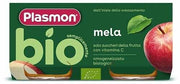 Plasmon Puré de manzana ecológico 2x80 g 6 meses+