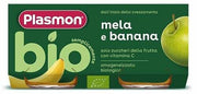 Plasmon Omogeneizzato Bio Banana Mela 2x80g 6Mesi+