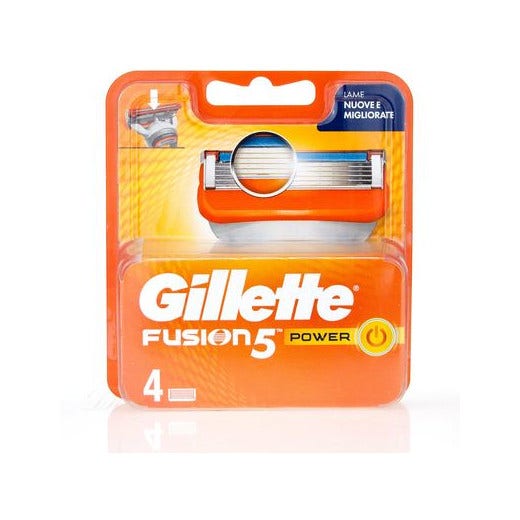 Gillette Fusion Power Blades 4 Piezas-1