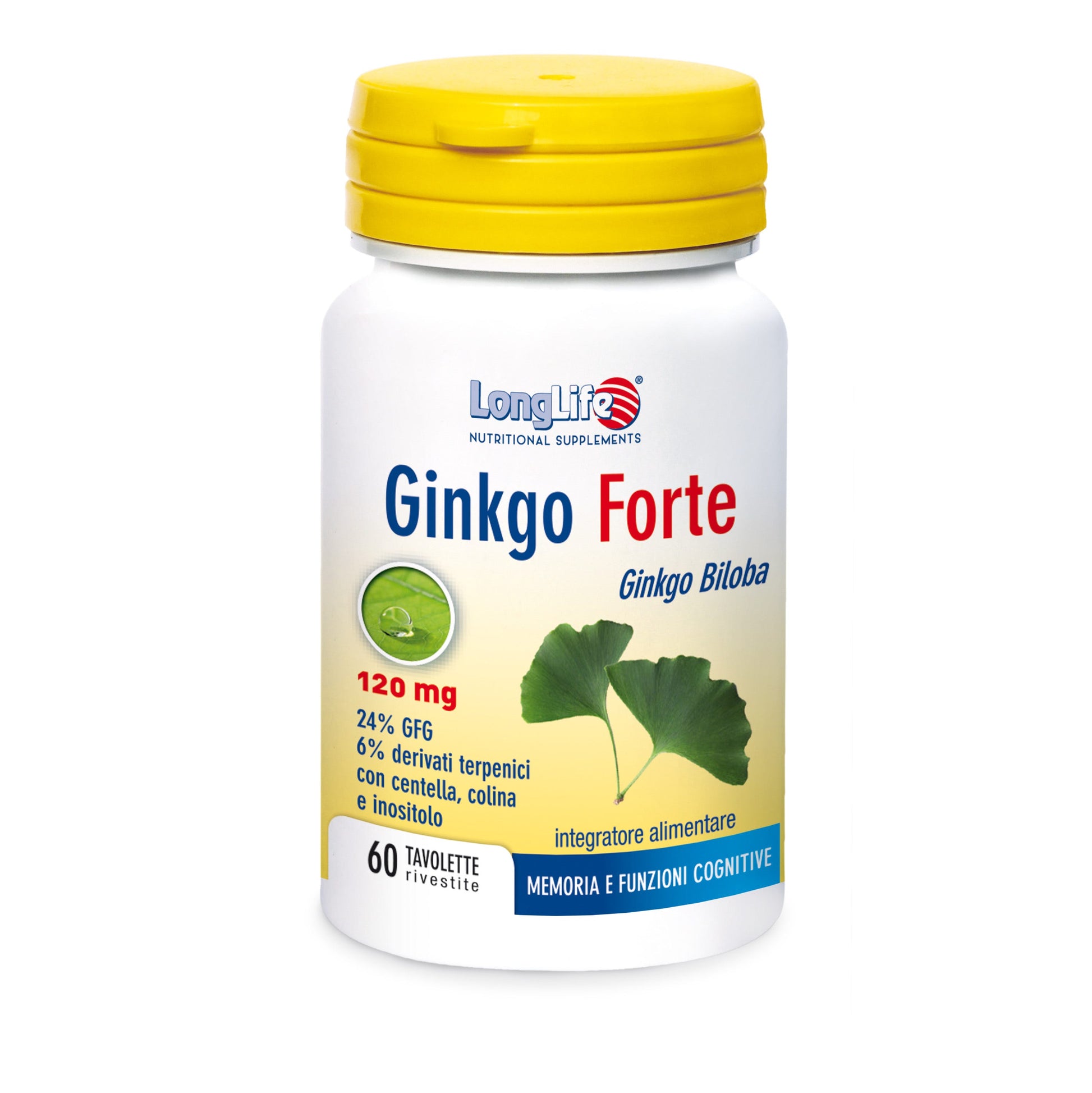 Longlife Ginkgo Forte 60 Comprimidos-1