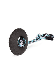 Camon Gioco Cani Pneumatico In Foam TPR Con Corda In Cotone 10cm