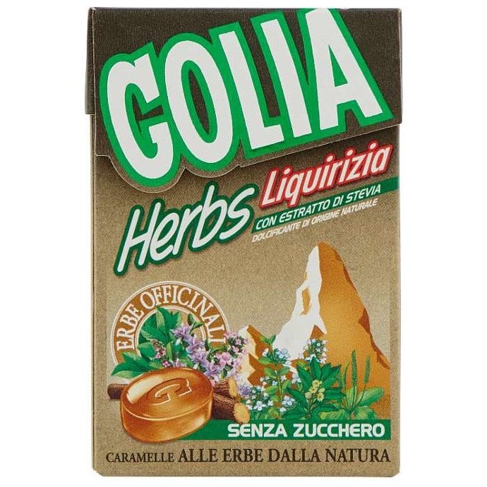 Golia Hierbas Liquiriza / Stevia Candy 20 Piezas-1