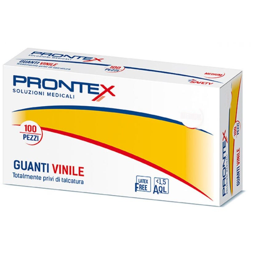 Guanto Prontex Vinile Grande 100 Pezzi-2