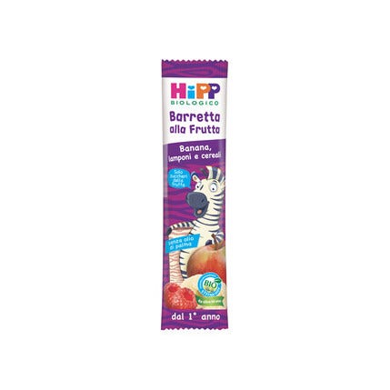 HiPP Barrita de plátano, frambuesa y cereales-1