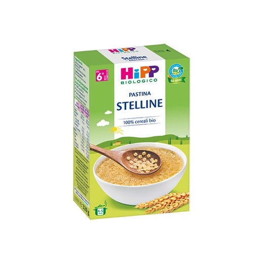 Hipp Bio Pastina Stelline 320g 6 Meses +-2