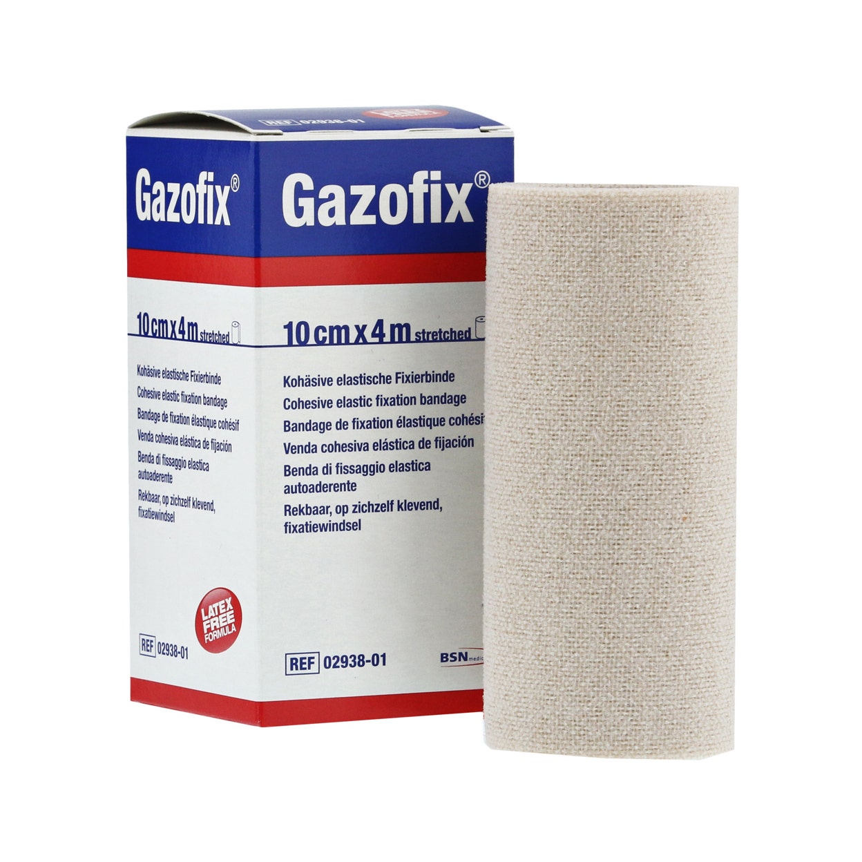 Gazofix Venda Elástica Autoadhesiva 4mx10cm-2