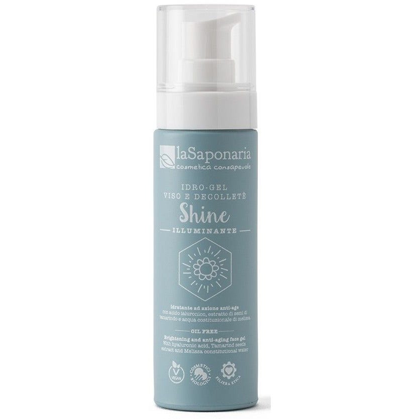 La Saponaria Hydro-Gel Rostro-Escote Brillo Iluminador / Hidratante / Antiedad 50ml-1