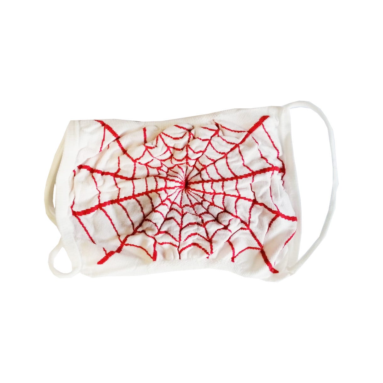 Mascarilla protectora lavable para niños, estampado de telaraña, 3 unidades