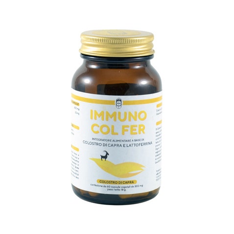 Immuno Col Fer Calostro De Cabra 60 Cápsulas Vegetarianas-1