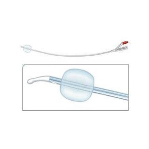 Brillant Plus Foley Vejiga Catéter Adulto 2 Vías Sin Ranuras CH16 41cm Silicona 1 Pieza-1