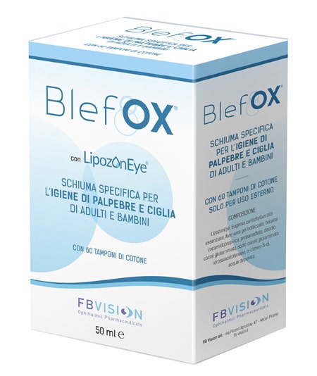 BlefOX Espuma Higiene Párpados Y Pestañas 50ml + 60 Discos-1