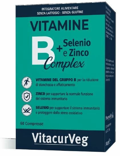 Vitacurveg Complejo de Vitaminas B 60 comprimidos