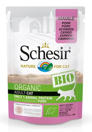 Schesir Bio Gato Adulto Cerdo Sobres 85 g