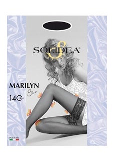 Solidea Marilyn Hold Ups 140 Denier Color Visón Talla 2-M-1