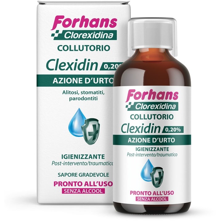 Forhans Clexidin Colutorio 0,20 Sin Alcohol 200ml-2