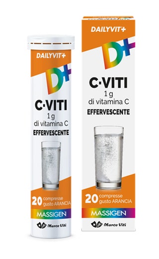 Massigen Dailyvit + C Viti 20 Comprimidos Efervescentes-2