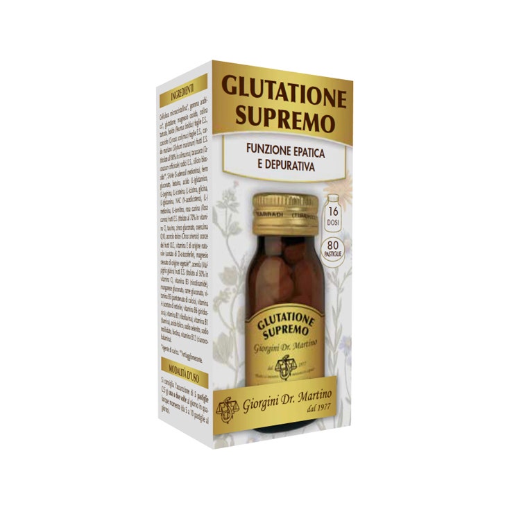 Dr Giorgini Supremo Glutatión 80 Comprimidos-2