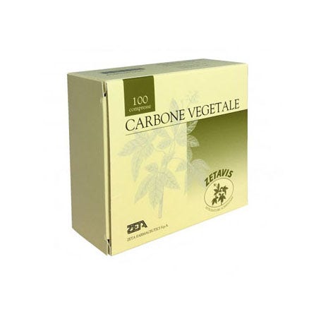 Zetavis Carbón 100 Comprimidos-1