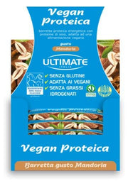 Barrita Proteica Ultimate Almendra 24 Piezas-