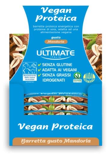 Barrita Proteica Ultimate Almendra 24 Piezas-