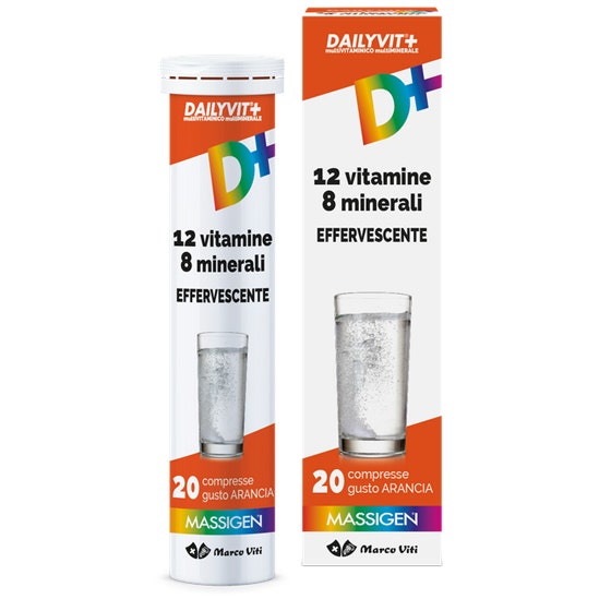 Massigen Dailyvit Efervescente 20 Comprimidos-2