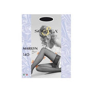 Solidea Marilyn 140 Sheer Black Hold Ups Talla 2-1