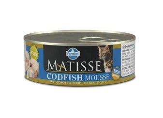 Farmina Matisse Gato Mousse Bacalao 85gr-1