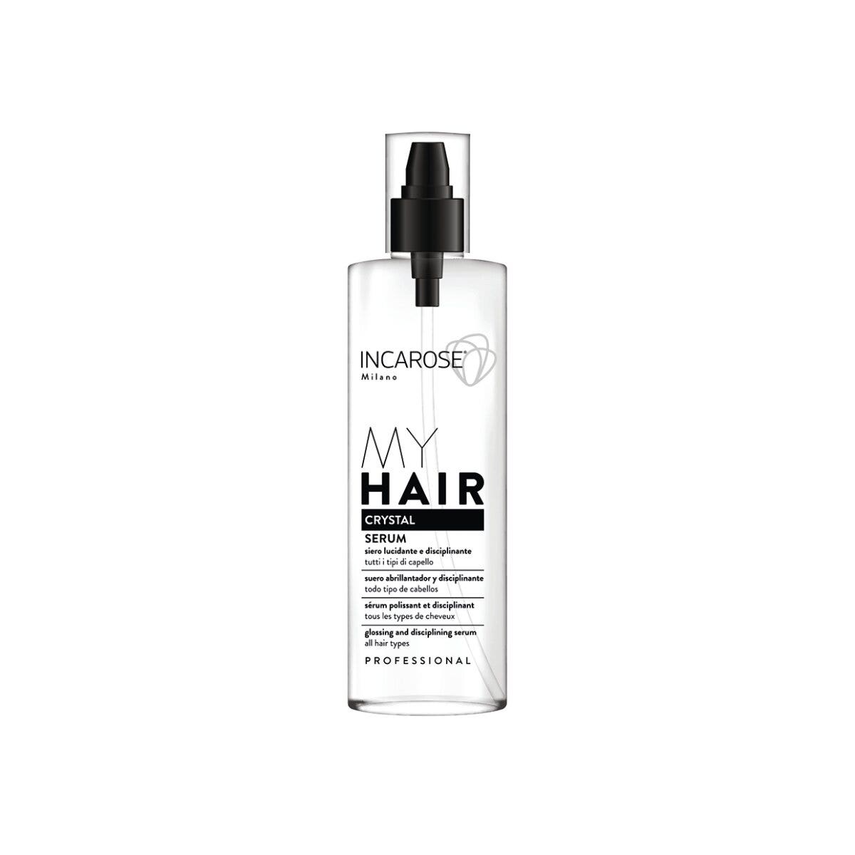 Incarose My Hair Crystal Siero Capelli Lucidante/Disciplinante 100ml