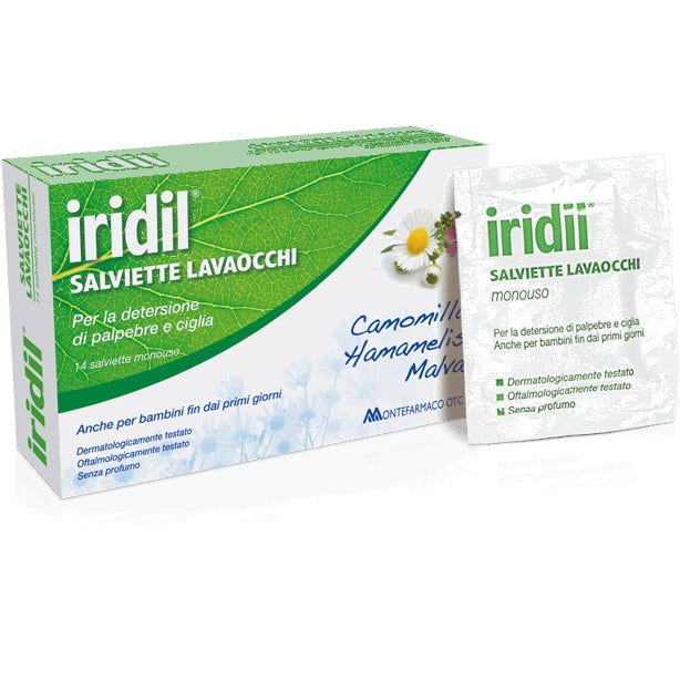 Toallitas Lavaojos Iridil 14 Piezas-3
