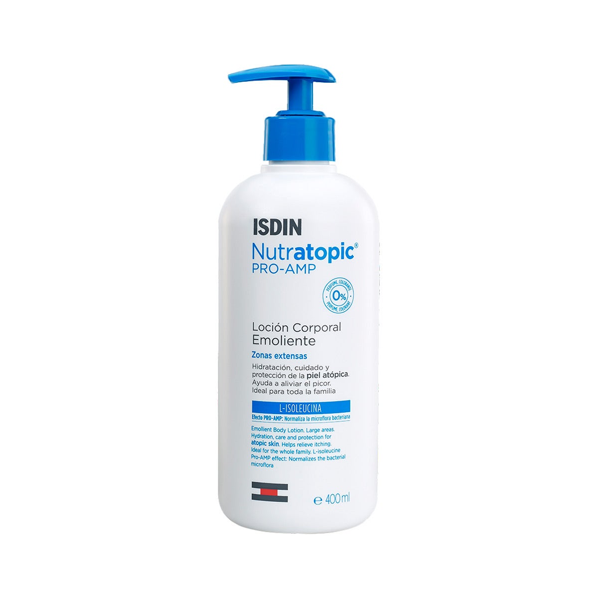 Isdin Nutratopic PRO-AMP Loción Emoliente Pieles Atópicas 400ml-2