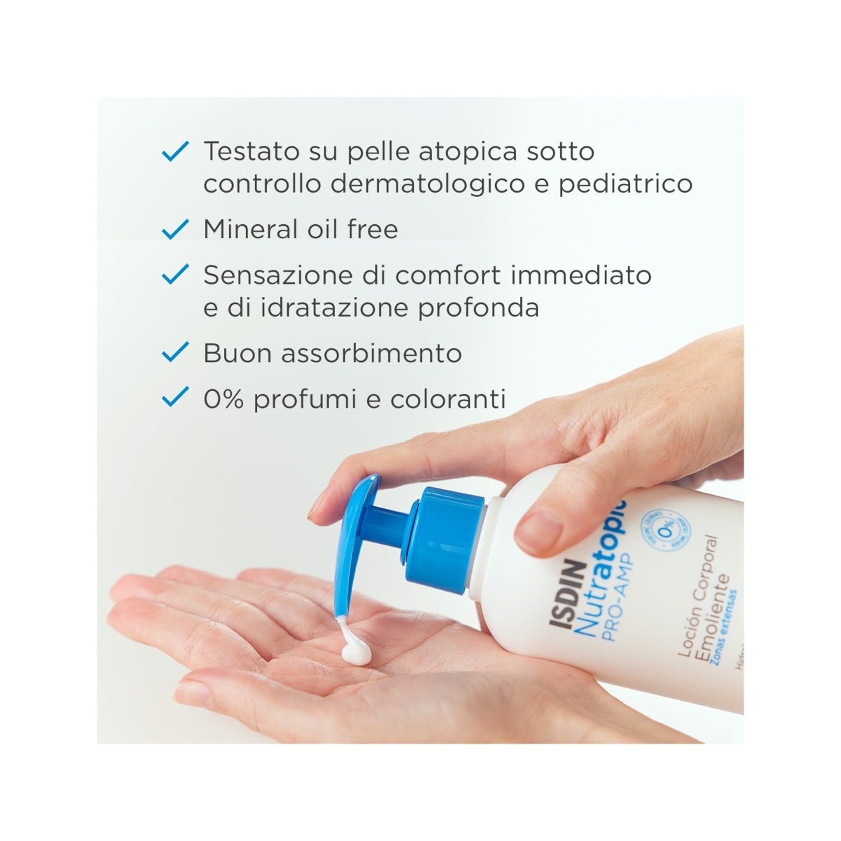 Isdin Nutratopic PRO-AMP Loción Emoliente Pieles Atópicas 400ml-5