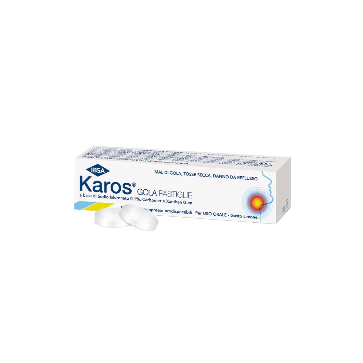 Karos Garganta 20 Pastillas-3