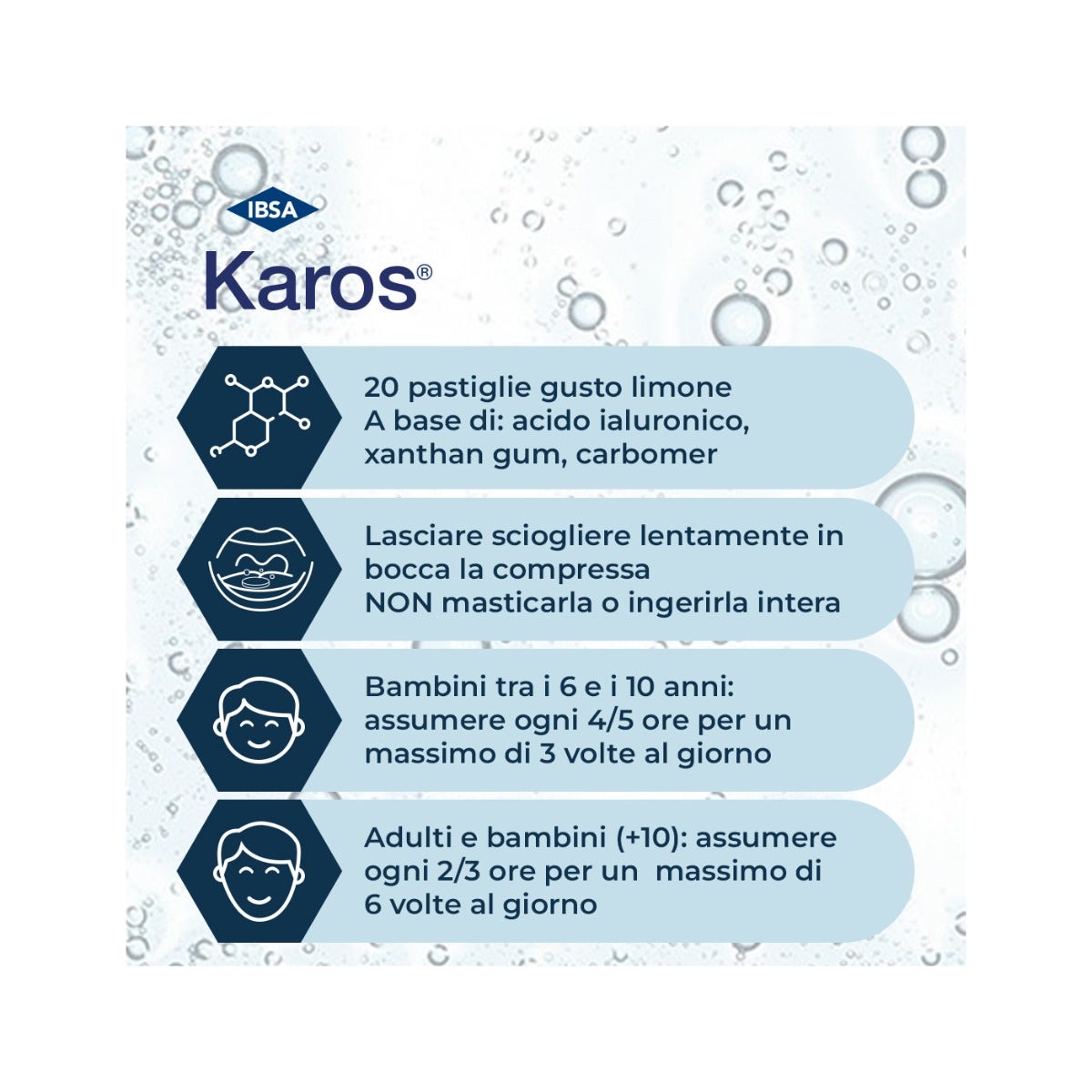 Karos Garganta 20 Pastillas-6
