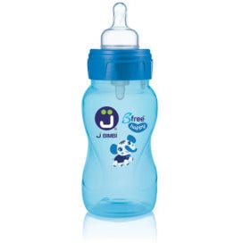 Bimbi B Free Me Azul Biberón Tetina Silicona Polipropileno 260ml 0 Meses +-1