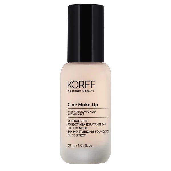 Korff Skin Booster Fondotinta Idratante 24H Effetto Nude 30ml 01