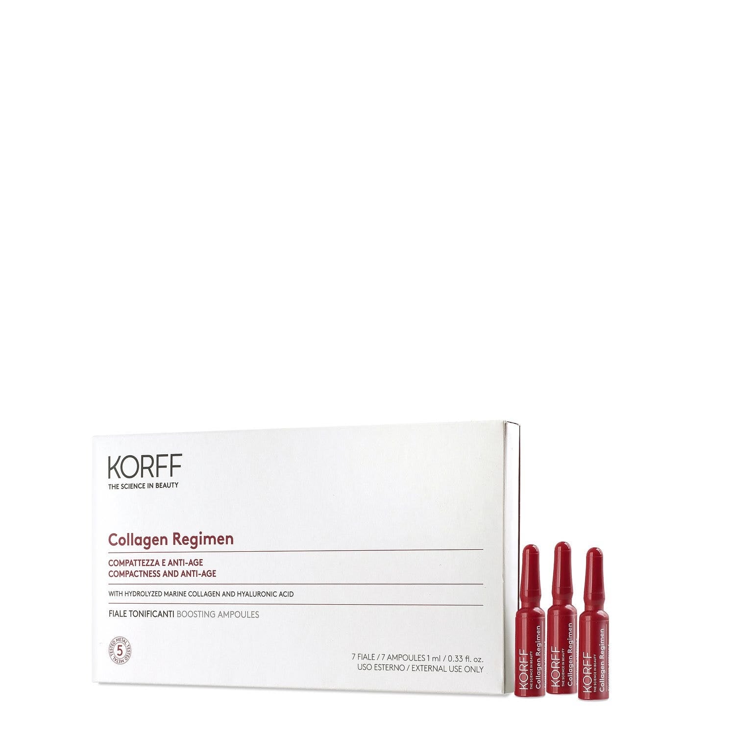 Korff Collagen Regimen 7 ampollas tonificantes-2